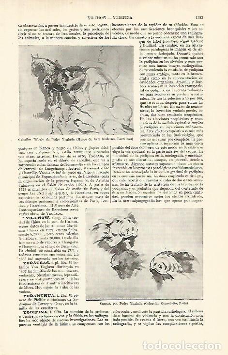 Otros art&iacute;culos de coleccionismo en papel: LAMINA ESPASA 29187: Caballos dibujo de Pedro Ynglada - Varios