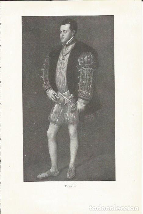 Otros art&iacute;culos de coleccionismo en papel: LAMINA 23844: Felipe II de Espa&ntilde;a - Jaime Vicens Vives