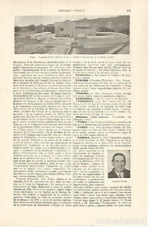 Otros art&iacute;culos de coleccionismo en papel: LAMINA ESPASA 29211: Exposicion de la Moda de Turin en 1933 - Varios
