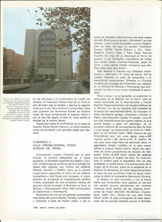 Otros art&iacute;culos de coleccionismo en papel: LAMINA 23596: Basilica Hispanoamericana de Nuestra Se&ntilde;ora de la Merced, Madrid - Varios