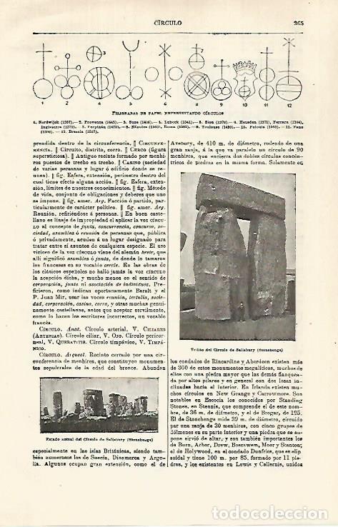 Otros art&iacute;culos de coleccionismo en papel: LAMINA ESPASA 29302: Trilito en Stonehenge - Varios