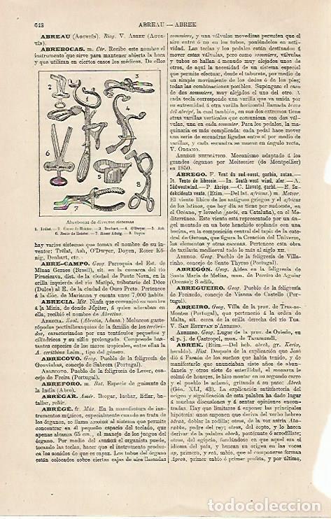 Otros art&iacute;culos de coleccionismo en papel: LAMINA ESPASA 13180: Abrebocas de diversos sistemas - Varios