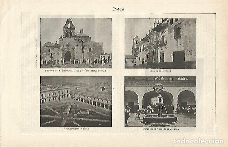 Otros art&iacute;culos de coleccionismo en papel: LAMINA ESPASA 17259: Potosi Peru - Varios