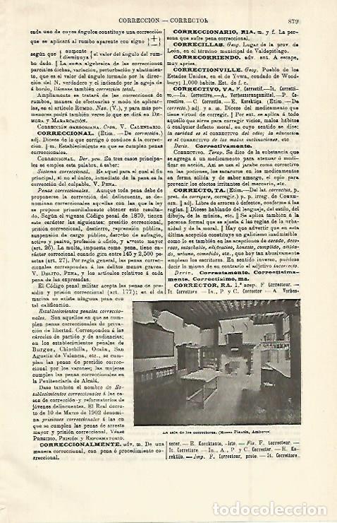 Otros art&iacute;culos de coleccionismo en papel: LAMINA ESPASA 15033: La sala de los correctores en Amberes - Varios