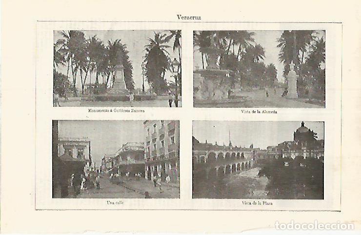 Otros art&iacute;culos de coleccionismo en papel: LAMINA ESPASA 17543: Veracruz Mejico - Varios