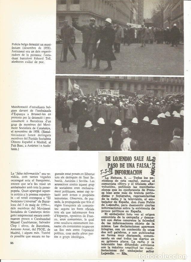 Outros artigos de papel: LAMINA 23917: Manifestacion en Bruselas en 1958 - Edmon Valles