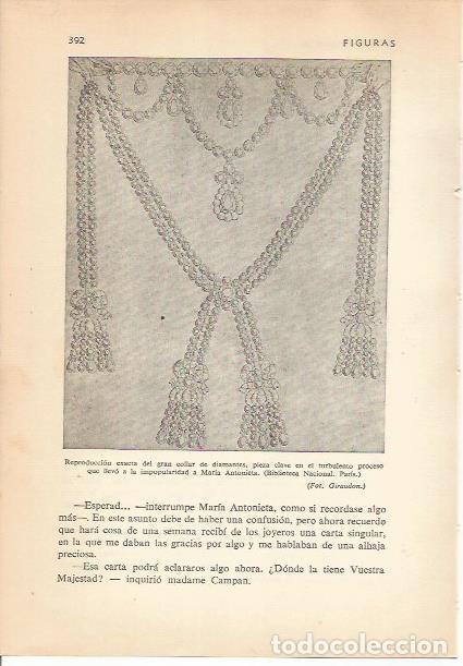 Otros art&iacute;culos de coleccionismo en papel: LAMINA 24234: Reproduccion del collar de diamantes de Maria Antonieta - Carmi&ntilde;a Verdejo