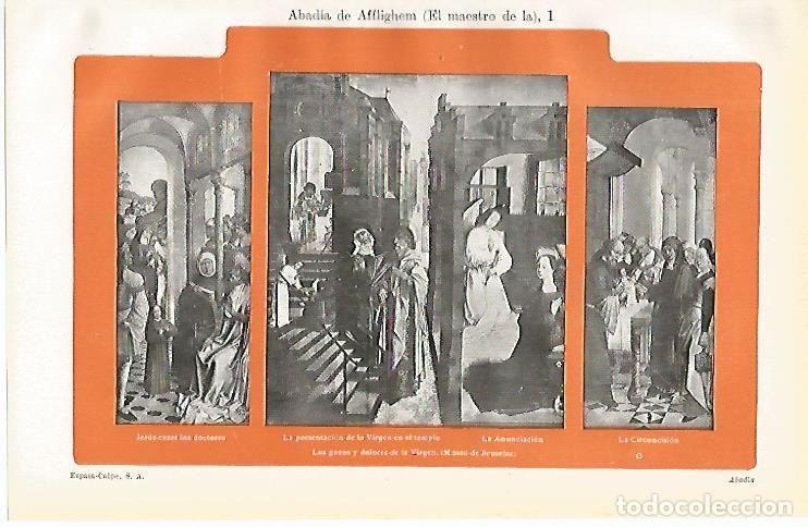 Otros art&iacute;culos de coleccionismo en papel: LAMINA De ESPASA 0026: Abadia de Afflighem I - Varios autores