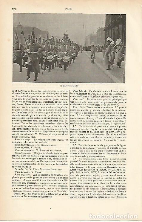 Otros art&iacute;culos de coleccionismo en papel: LAMINA ESPASA 002329: Paso de parada - Varios Autores