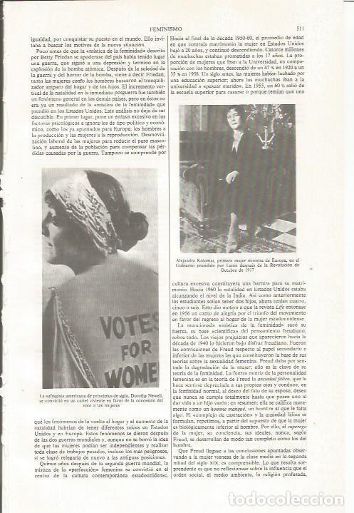 Otros art&iacute;culos de coleccionismo en papel: LAMINA ESPASA 36039: Alexandra Kolontai y Dorothy Newell - Varios