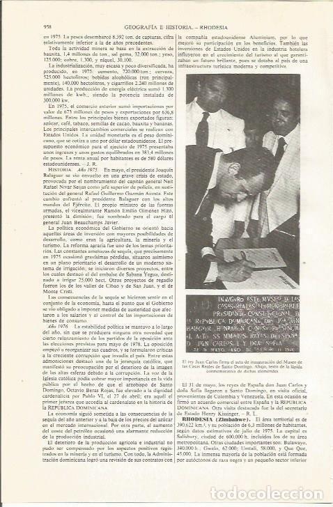 Otros art&iacute;culos de coleccionismo en papel: LAMINA ESPASA 36150: Juan Carlos I firma el acta de inauguracion del Museo de las Casas Reales de Sa