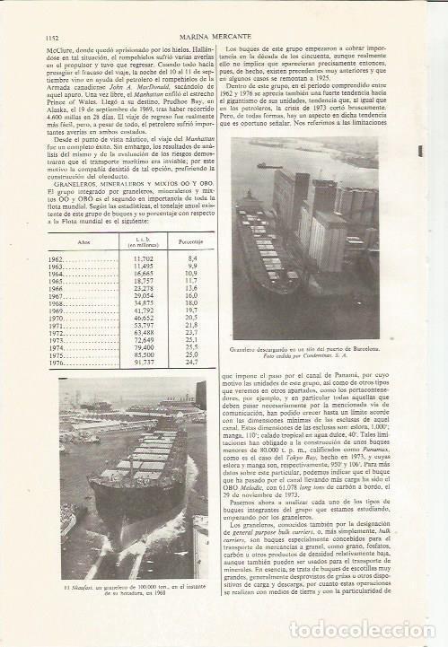 Otros art&iacute;culos de coleccionismo en papel: LAMINA ESPASA 36189: Puerto de Barcelona - Varios