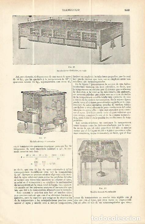 Otros art&iacute;culos de coleccionismo en papel: LAMINA ESPASA 13872: Incubadoras - Varios