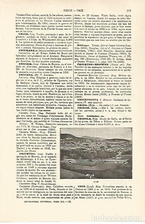 Otros art&iacute;culos de coleccionismo en papel: LAMINA ESPASA 29727: Crieff Escocia - Varios