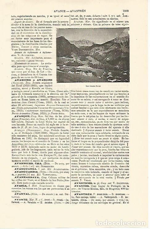 Otros art&iacute;culos de coleccionismo en papel: LAMINA ESPASA 13024: Los Avant en Suiza - Varios