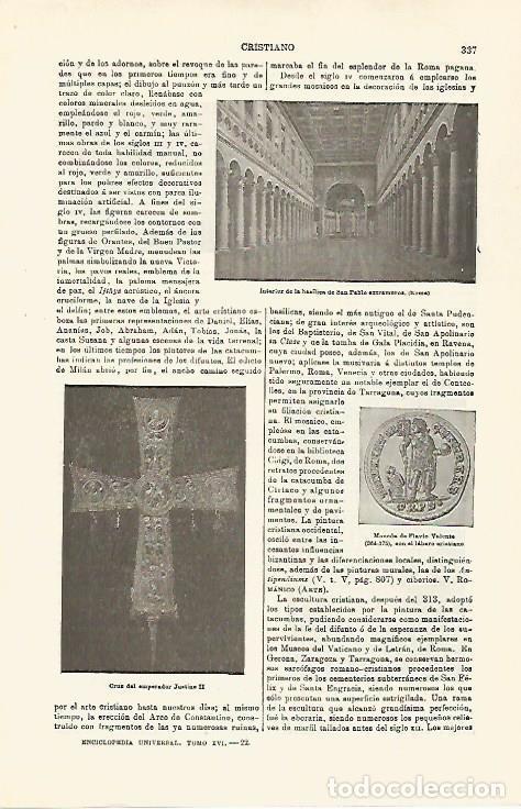 Otros art&iacute;culos de coleccionismo en papel: LAMINA ESPASA 29749: Cruz de Justiano II - Varios