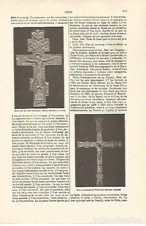 Otros art&iacute;culos de coleccionismo en papel: LAMINA ESPASA 29788: Cruz rusa del Museo Britanico - Varios