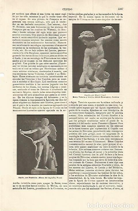 Otros art&iacute;culos de coleccionismo en papel: LAMINA ESPASA 29861: Cupido por Miguel Angel - Varios