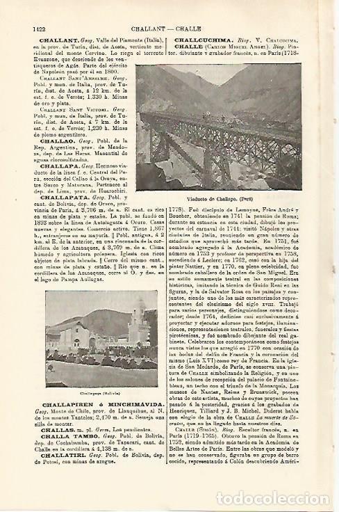 Otros art&iacute;culos de coleccionismo en papel: LAMINA ESPASA 29904: Viaducto de Chapalla Peru - Varios