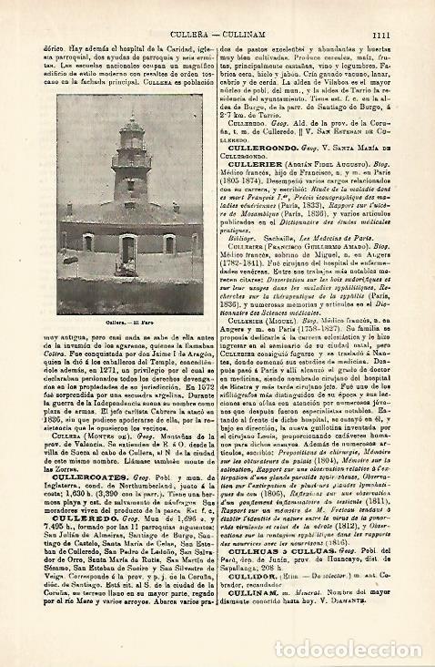 Otros art&iacute;culos de coleccionismo en papel: LAMINA ESPASA 29853: Faro de Cullera Valencia - Varios