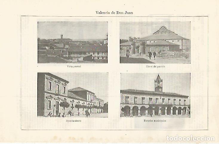 Otros art&iacute;culos de coleccionismo en papel: LAMINA ESPASA 30043: Vistas de Valencia de Don Juan Leon - Varios