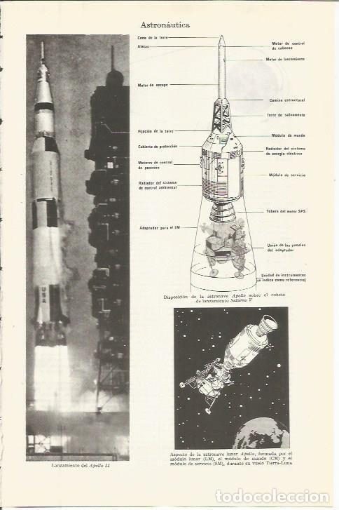 Otros art&iacute;culos de coleccionismo en papel: LAMINA ESPASA 36499: Lanzamiento del Apollo 11 - Varios
