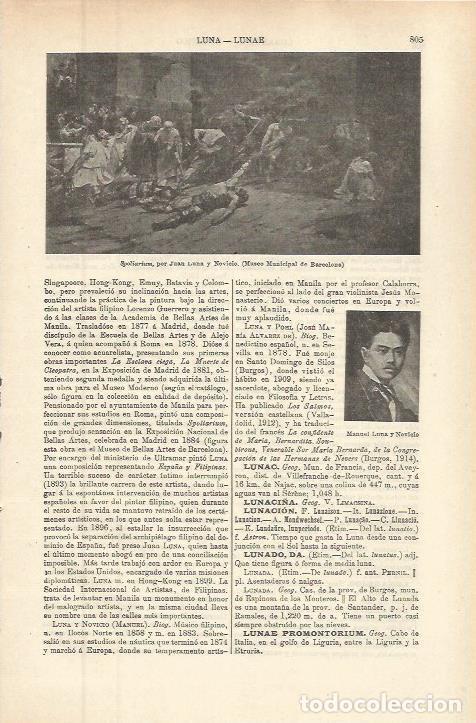 Otros art&iacute;culos de coleccionismo en papel: LAMINA ESPASA 36314: Spoliarium, por Juan Luna - Varios