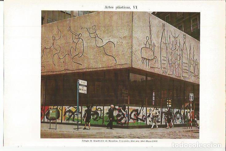 Otros art&iacute;culos de coleccionismo en papel: LAMINA ESPASA 36489: Colegio de Arquitectos de Barcelona - Varios