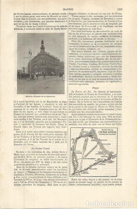Otros art&iacute;culos de coleccionismo en papel: LAMINA ESPASA 36435: Palacio de la Equitativa en Madrid - Varios