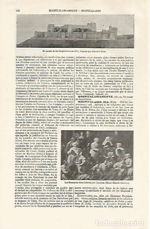 Otros art&iacute;culos de coleccionismo en papel: LAMINA ESPASA 30253: Castillo de los Hospitalarios Siria - Varios