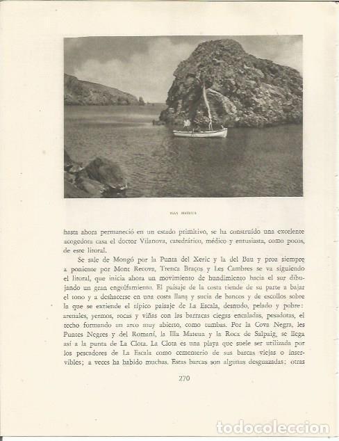 Otros art&iacute;culos de coleccionismo en papel: LAMINA 25199: Illa Mateua - Josep Pla
