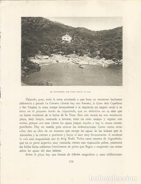 Otros art&iacute;culos de coleccionismo en papel: LAMINA 25182: Vista de Aiguafreda - Josep Pla
