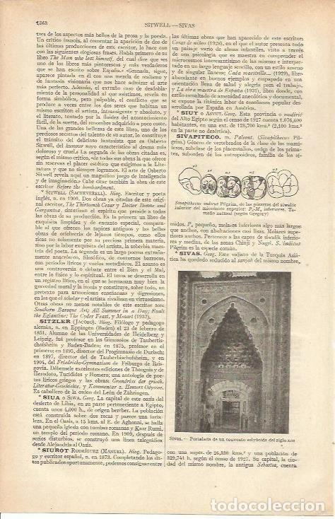 Otros art&iacute;culos de coleccionismo en papel: LAMINA ESPASA 37080: Convento Seleucida en Sivas, Turquia - Varios