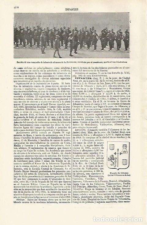 Otros art&iacute;culos de coleccionismo en papel: LAMINA ESPASA 30373: Infanteria Reichsweckr de Alemania - Varios
