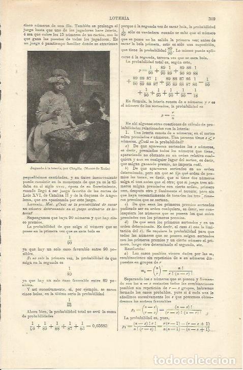 Otros art&iacute;culos de coleccionismo en papel: LAMINA ESPASA 37186: Jugando a la loteria, por Chaplin - Varios