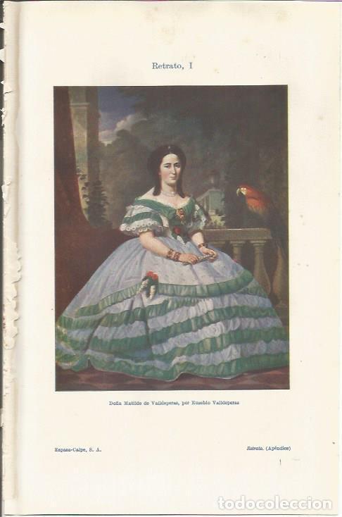 Otros art&iacute;culos de coleccionismo en papel: LAMINA ESPASA 36953: Do&ntilde;a Matilde de Valdeperas, por E. Valldeperas - Varios