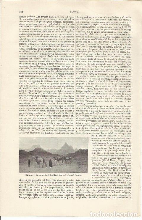 Otros art&iacute;culos de coleccionismo en papel: LAMINA ESPASA 36999: Monta&ntilde;a de los Espiritus en el Sahara - Varios