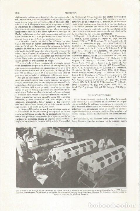 Otros art&iacute;culos de coleccionismo en papel: LAMINA ESPASA 36893: Pulmones de acero durante la pandemia de poliomielitis en Escandinavia en 1952