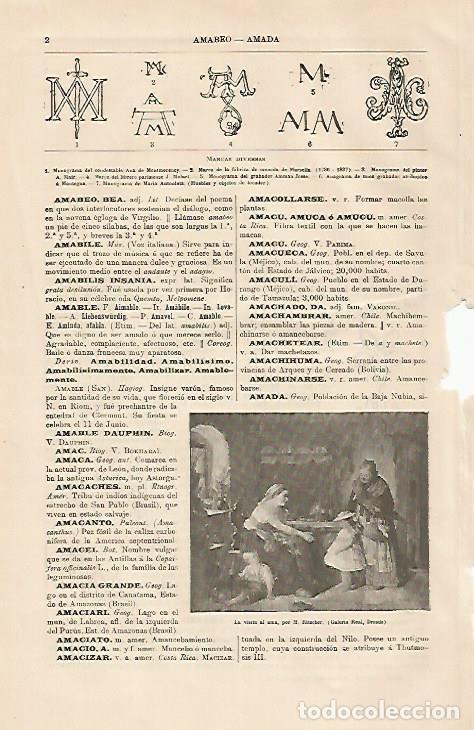 Otros art&iacute;culos de coleccionismo en papel: LAMINA ESPASA 23639: La visita al amapor M. Ritscher - Varios