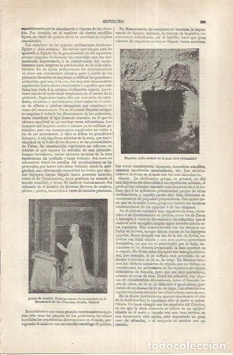 Otros art&iacute;culos de coleccionismo en papel: LAMINA ESPASA 37157: Estatua de Juana de Austria en Madrid - Varios