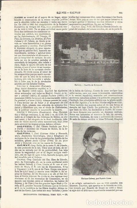 Otros art&iacute;culos de coleccionismo en papel: LAMINA ESPASA 37493: Castillo de Kylemore, Irlanda - Varios