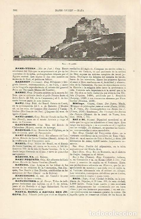Otros art&iacute;culos de coleccionismo en papel: LAMINA ESPASA 30730: Castillo de Baia Italia - Varios