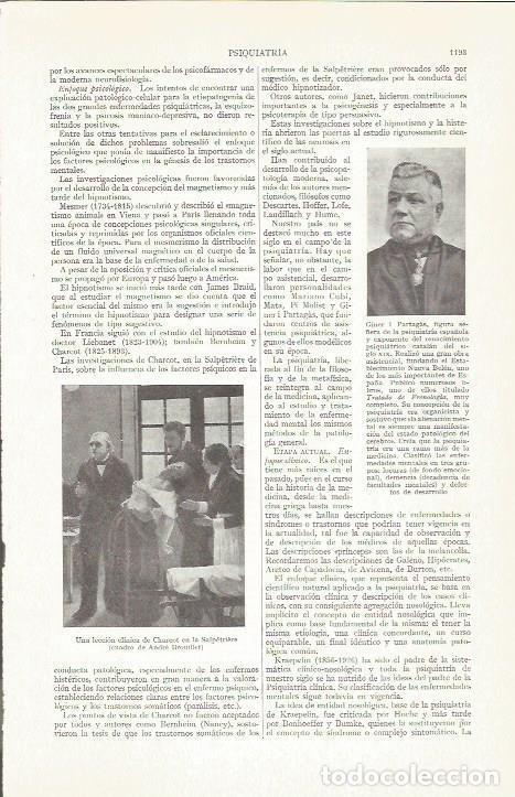 Otros art&iacute;culos de coleccionismo en papel: LAMINA ESPASA 37353: Una leccion clinica de Charcot, por Brouillet - Varios