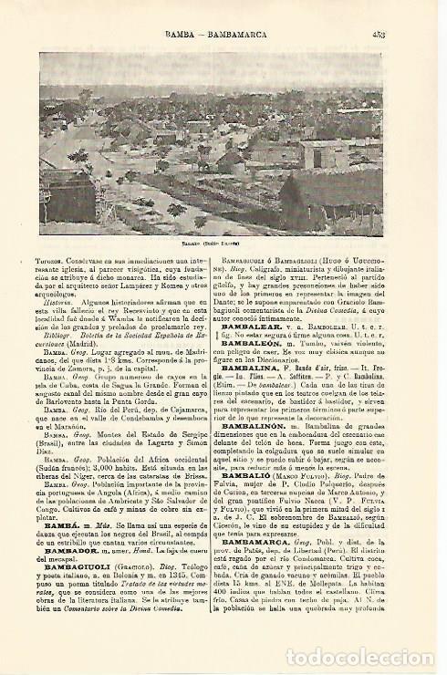 Otros art&iacute;culos de coleccionismo en papel: LAMINA ESPASA 30768: Vista de Bamako Sudan - Varios