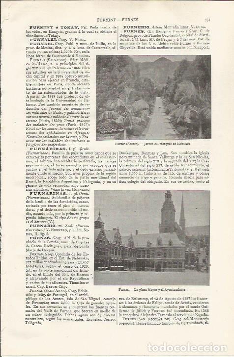 Otros art&iacute;culos de coleccionismo en papel: LAMINA ESPASA 37412: Jardin del Marques de Monfort en las Azores - Varios