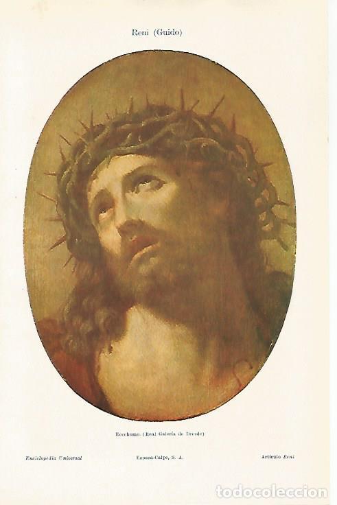 Otros art&iacute;culos de coleccionismo en papel: LAMINA ESPASA 31046: Eccehomo por Guido Reni - Varios