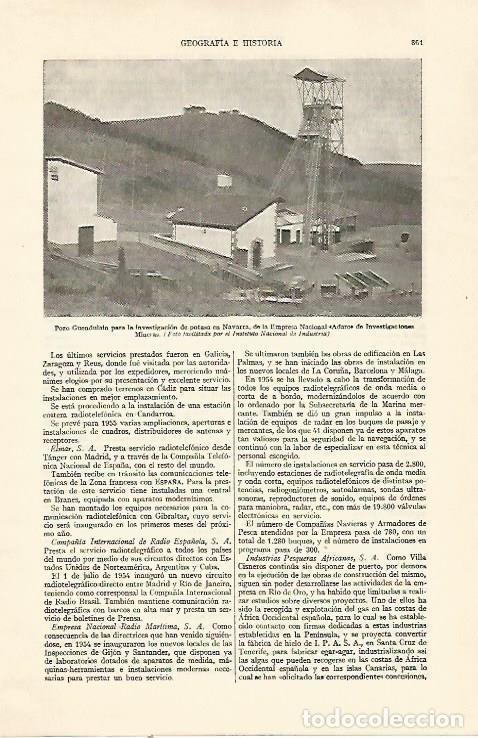 Otros art&iacute;culos de coleccionismo en papel: LAMINA ESPASA 22042: Pozo Guendulain Navarra - Varios