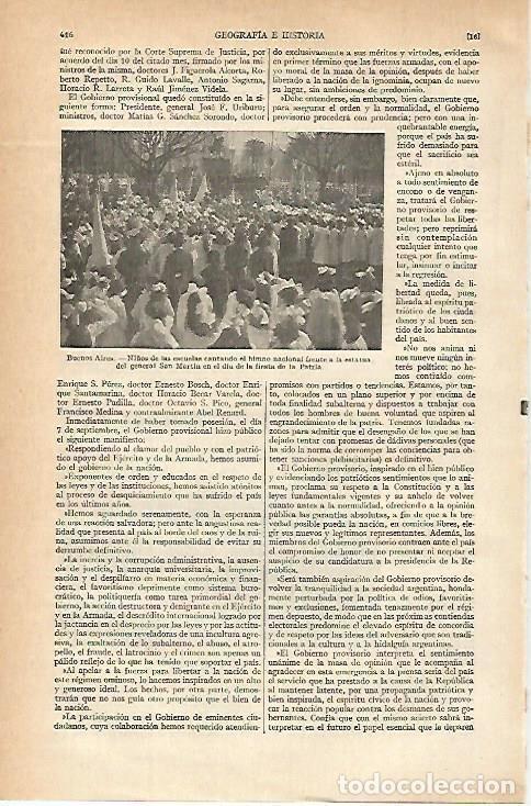 Otros art&iacute;culos de coleccionismo en papel: LAMINA ESPASA 785: Ni&ntilde;os de Buenos Aires en la fiesta de la Patria - Varios autores