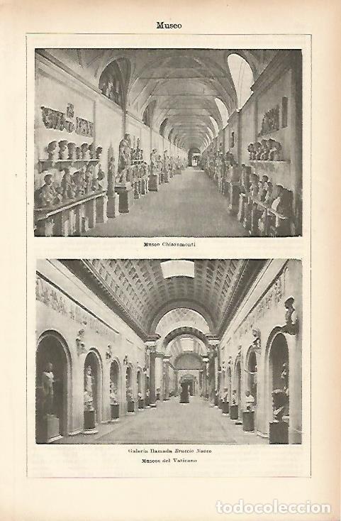 Otros art&iacute;culos de coleccionismo en papel: LAMINA ESPASA 10409: Museos del Vaticano - Varios