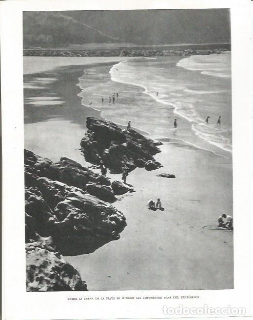 Otros art&iacute;culos de coleccionismo en papel: LAMINA 26561: Playa del Pais Vasco - Pio Baroja